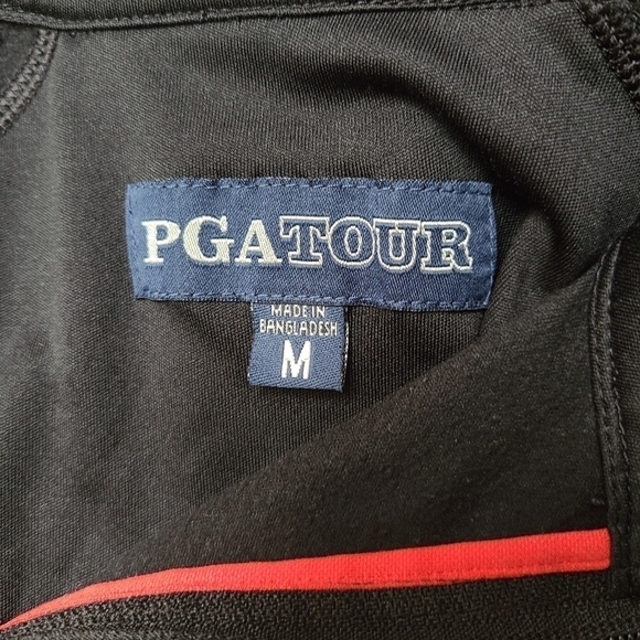 PGA Tour Light-weight Fleece Pullover, Size Medium - Picture 9 of 9